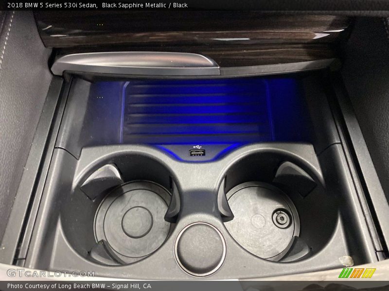 Black Sapphire Metallic / Black 2018 BMW 5 Series 530i Sedan