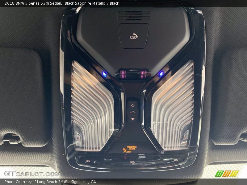 Black Sapphire Metallic / Black 2018 BMW 5 Series 530i Sedan