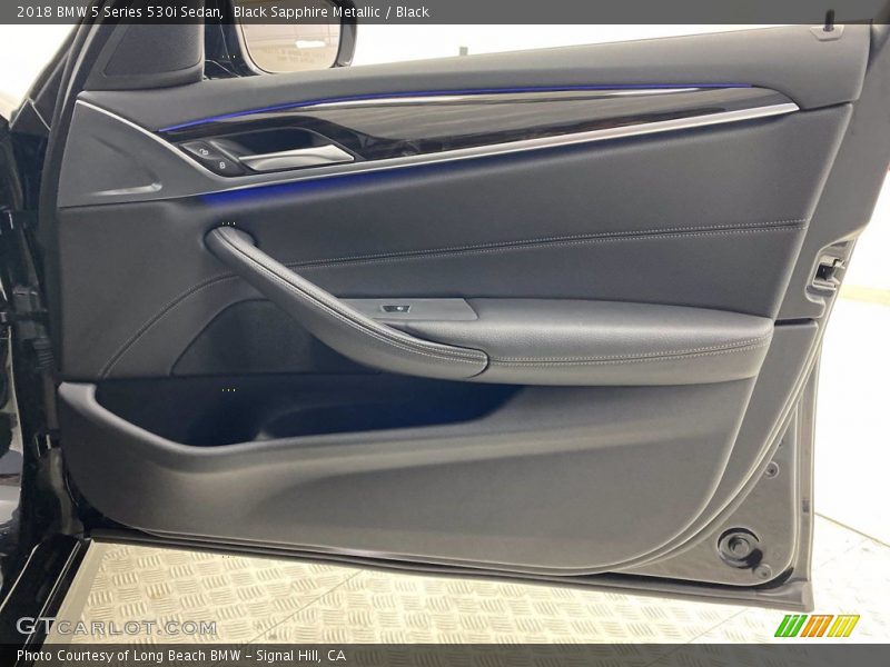 Black Sapphire Metallic / Black 2018 BMW 5 Series 530i Sedan