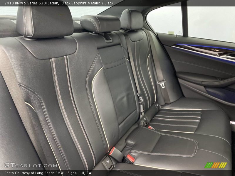 Black Sapphire Metallic / Black 2018 BMW 5 Series 530i Sedan