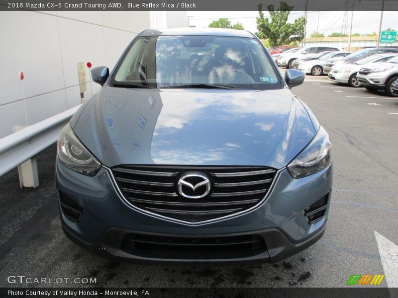 Blue Reflex Mica / Black 2016 Mazda CX-5 Grand Touring AWD