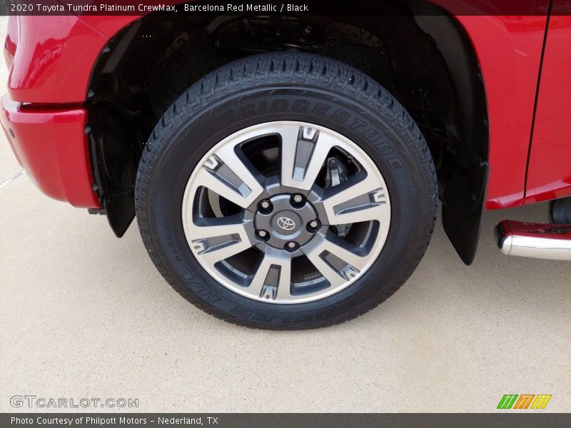 Barcelona Red Metallic / Black 2020 Toyota Tundra Platinum CrewMax