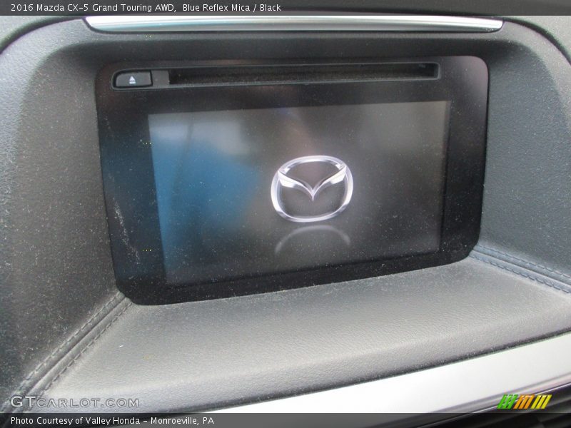 Blue Reflex Mica / Black 2016 Mazda CX-5 Grand Touring AWD