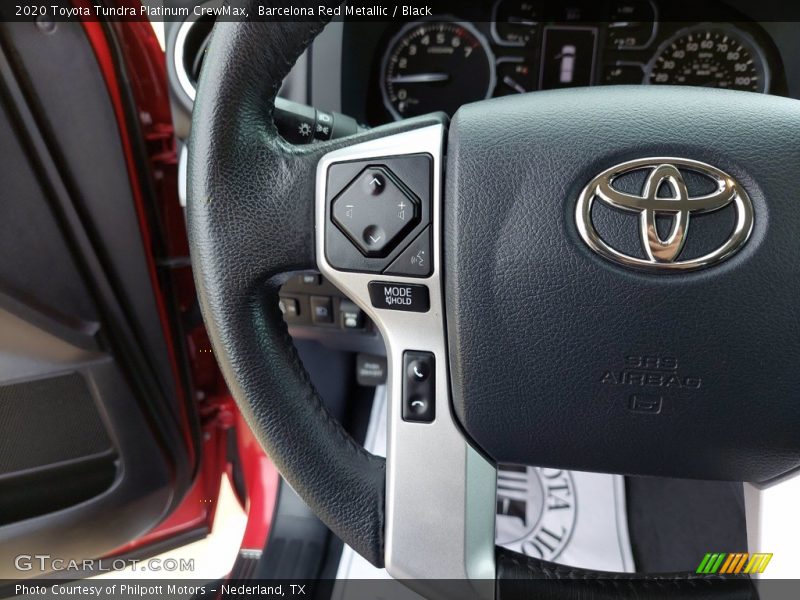 Barcelona Red Metallic / Black 2020 Toyota Tundra Platinum CrewMax