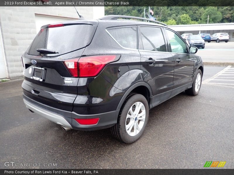 Agate Black / Chromite Gray/Charcoal Black 2019 Ford Escape SEL 4WD