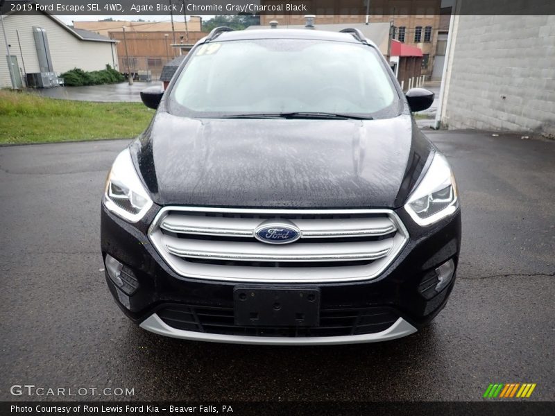 Agate Black / Chromite Gray/Charcoal Black 2019 Ford Escape SEL 4WD