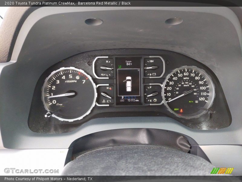 Barcelona Red Metallic / Black 2020 Toyota Tundra Platinum CrewMax