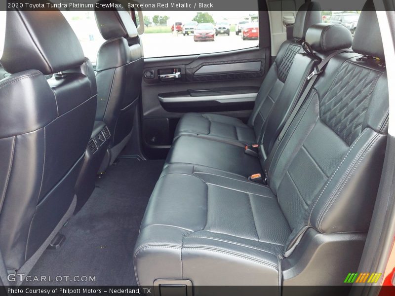 Barcelona Red Metallic / Black 2020 Toyota Tundra Platinum CrewMax