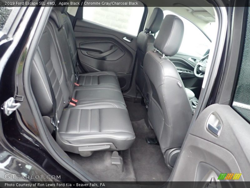 Agate Black / Chromite Gray/Charcoal Black 2019 Ford Escape SEL 4WD