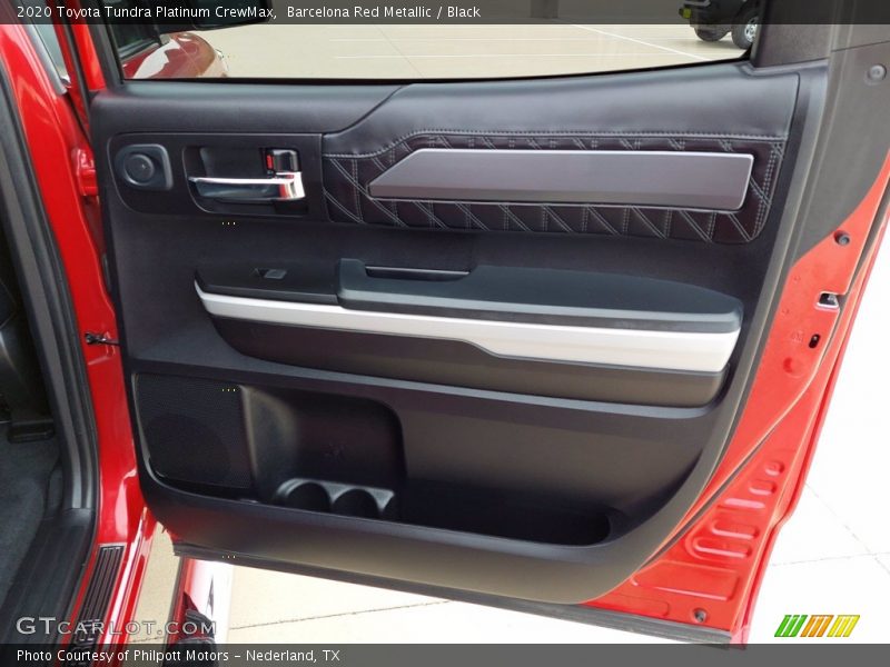 Barcelona Red Metallic / Black 2020 Toyota Tundra Platinum CrewMax