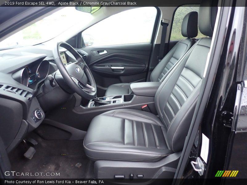 Agate Black / Chromite Gray/Charcoal Black 2019 Ford Escape SEL 4WD