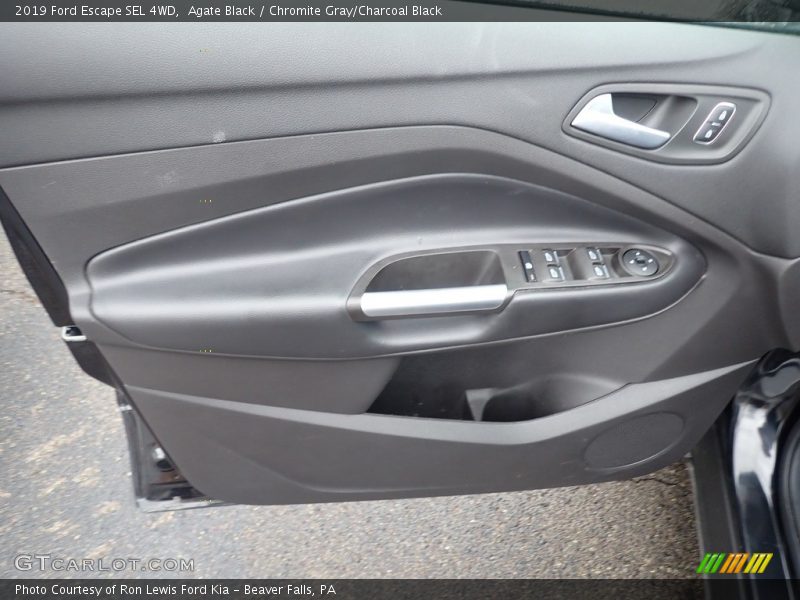 Agate Black / Chromite Gray/Charcoal Black 2019 Ford Escape SEL 4WD