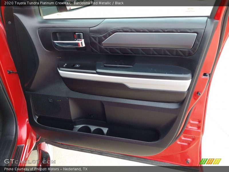 Barcelona Red Metallic / Black 2020 Toyota Tundra Platinum CrewMax