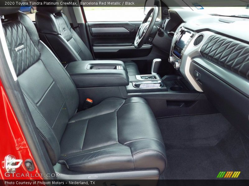 Barcelona Red Metallic / Black 2020 Toyota Tundra Platinum CrewMax