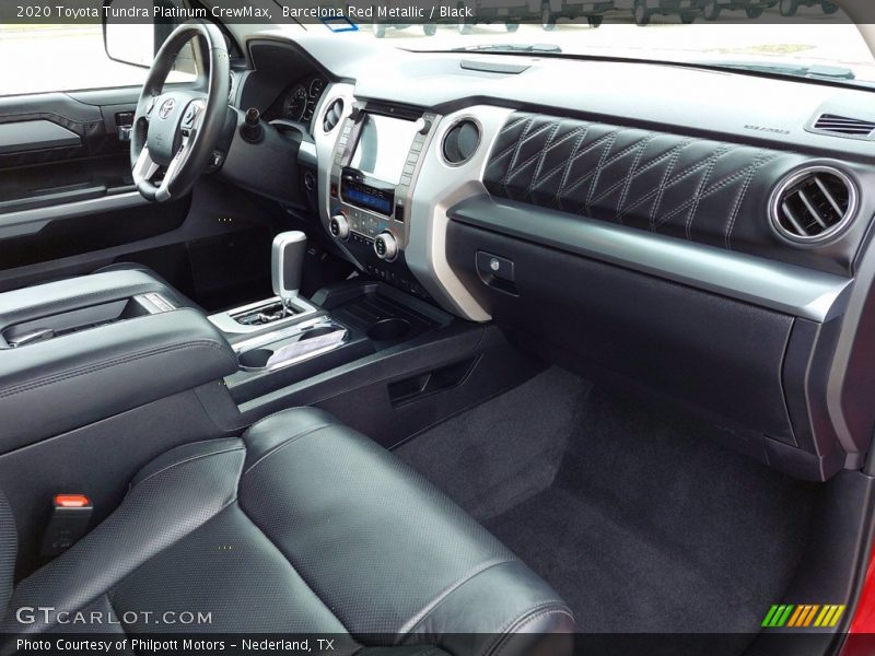 Barcelona Red Metallic / Black 2020 Toyota Tundra Platinum CrewMax