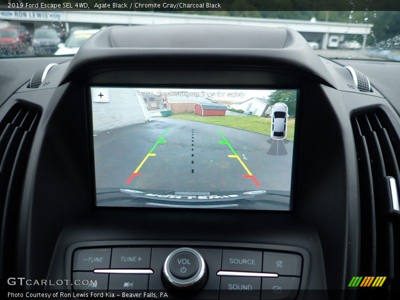 Agate Black / Chromite Gray/Charcoal Black 2019 Ford Escape SEL 4WD