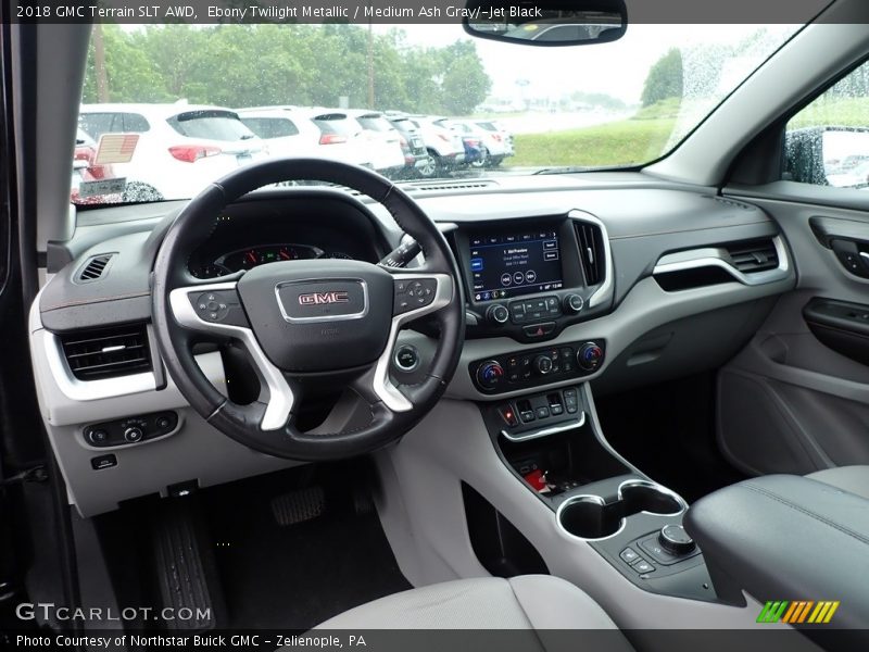 Ebony Twilight Metallic / Medium Ash Gray/­Jet Black 2018 GMC Terrain SLT AWD