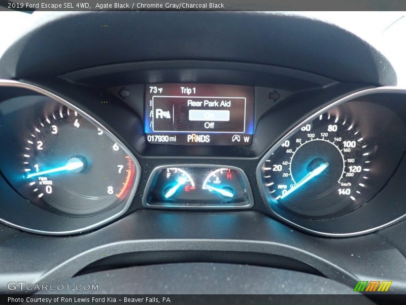 Agate Black / Chromite Gray/Charcoal Black 2019 Ford Escape SEL 4WD