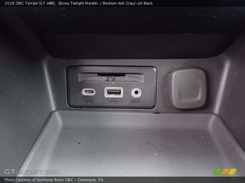 Ebony Twilight Metallic / Medium Ash Gray/­Jet Black 2018 GMC Terrain SLT AWD