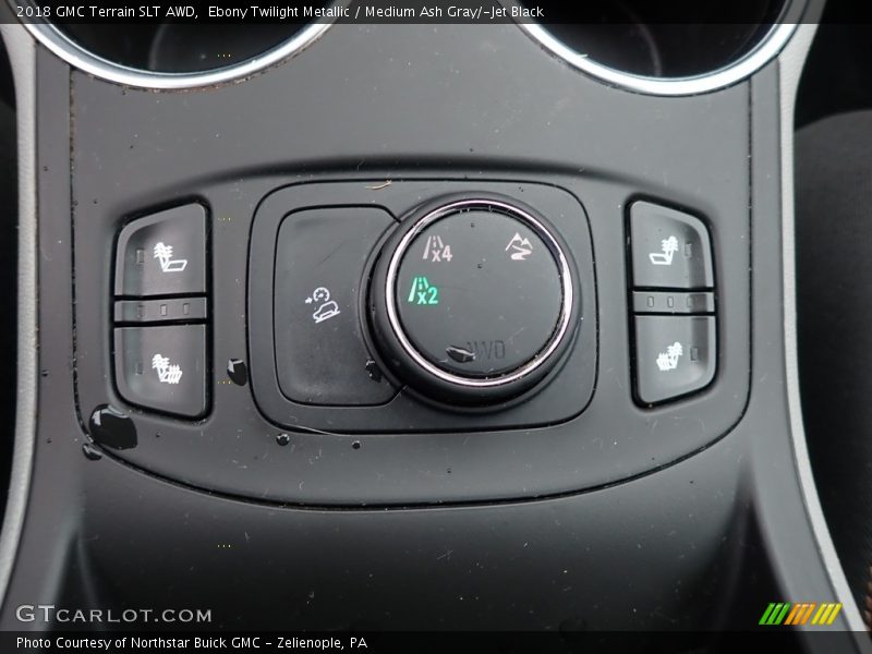 Ebony Twilight Metallic / Medium Ash Gray/­Jet Black 2018 GMC Terrain SLT AWD