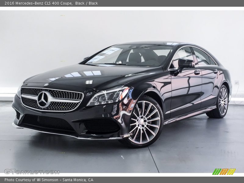 Black / Black 2016 Mercedes-Benz CLS 400 Coupe