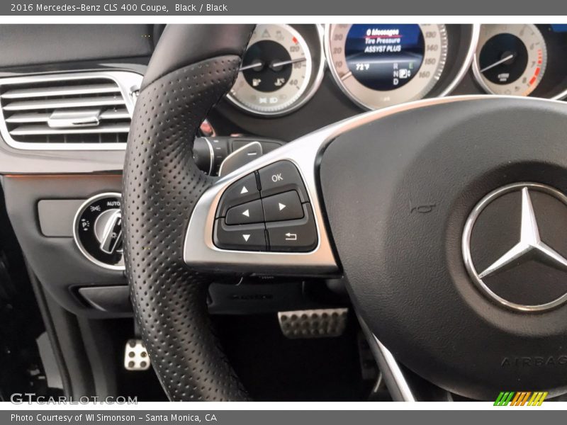 Black / Black 2016 Mercedes-Benz CLS 400 Coupe
