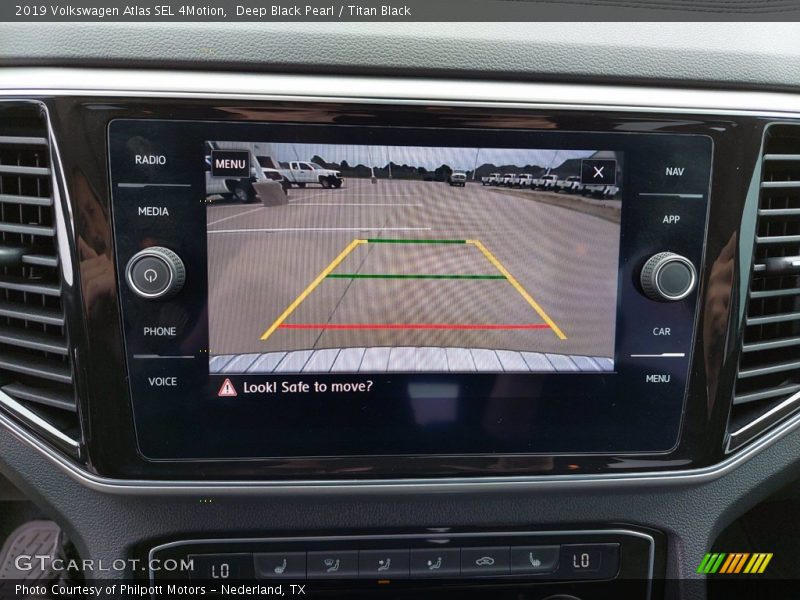 Deep Black Pearl / Titan Black 2019 Volkswagen Atlas SEL 4Motion