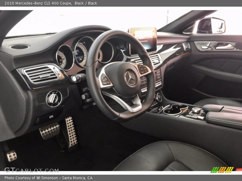 Black / Black 2016 Mercedes-Benz CLS 400 Coupe