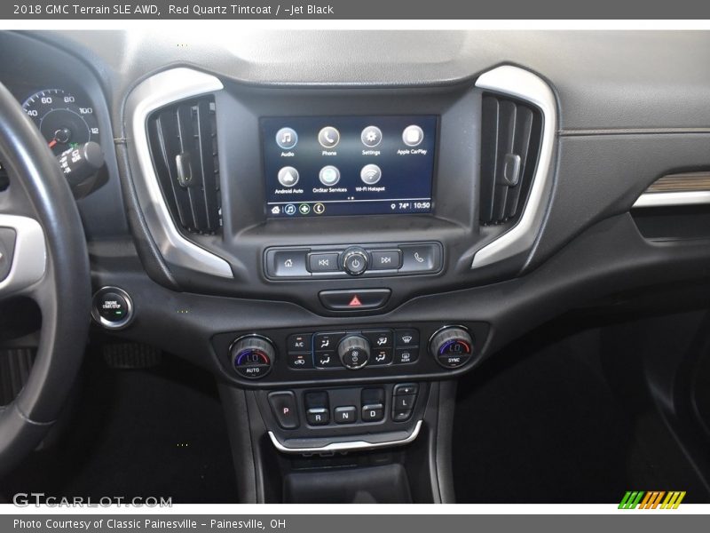 Red Quartz Tintcoat / ­Jet Black 2018 GMC Terrain SLE AWD