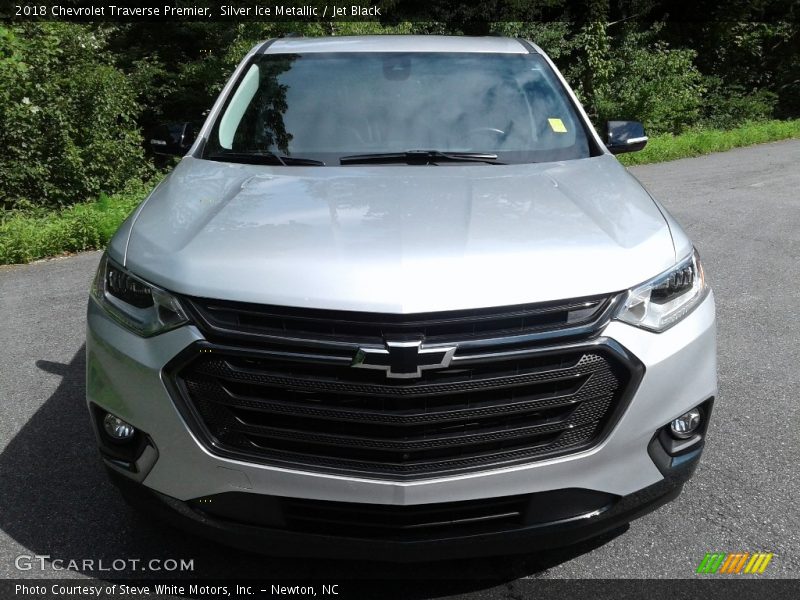 Silver Ice Metallic / Jet Black 2018 Chevrolet Traverse Premier