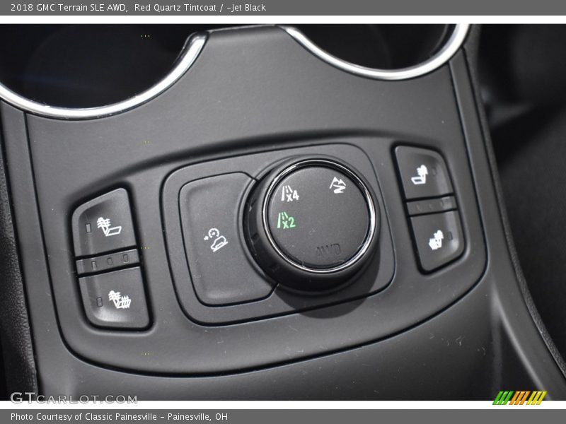 Red Quartz Tintcoat / ­Jet Black 2018 GMC Terrain SLE AWD