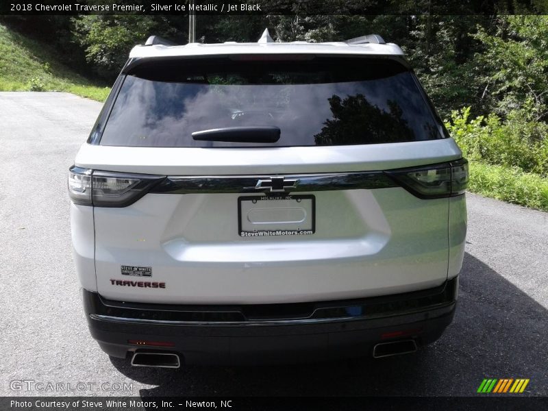 Silver Ice Metallic / Jet Black 2018 Chevrolet Traverse Premier