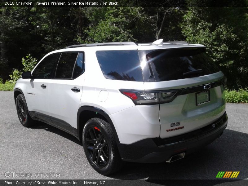 Silver Ice Metallic / Jet Black 2018 Chevrolet Traverse Premier