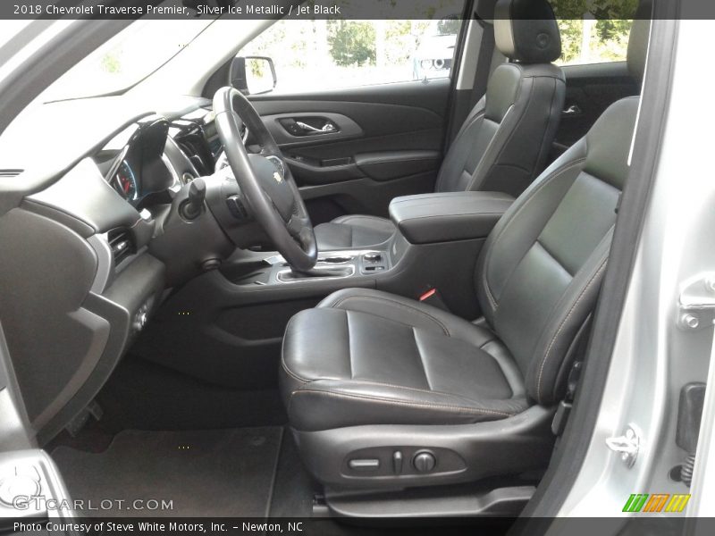  2018 Traverse Premier Jet Black Interior