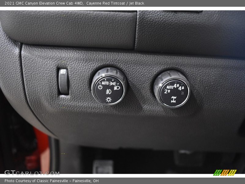 Cayenne Red Tintcoat / Jet Black 2021 GMC Canyon Elevation Crew Cab 4WD