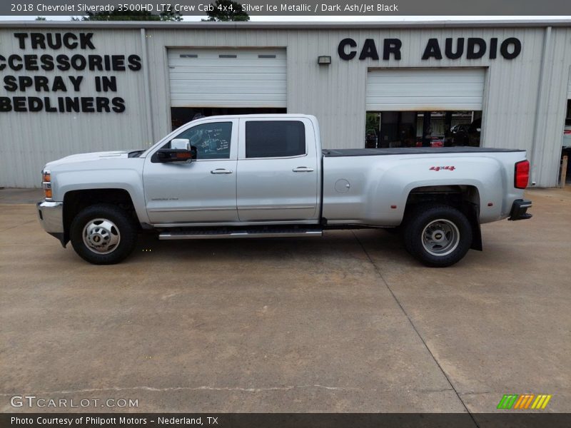  2018 Silverado 3500HD LTZ Crew Cab 4x4 Silver Ice Metallic
