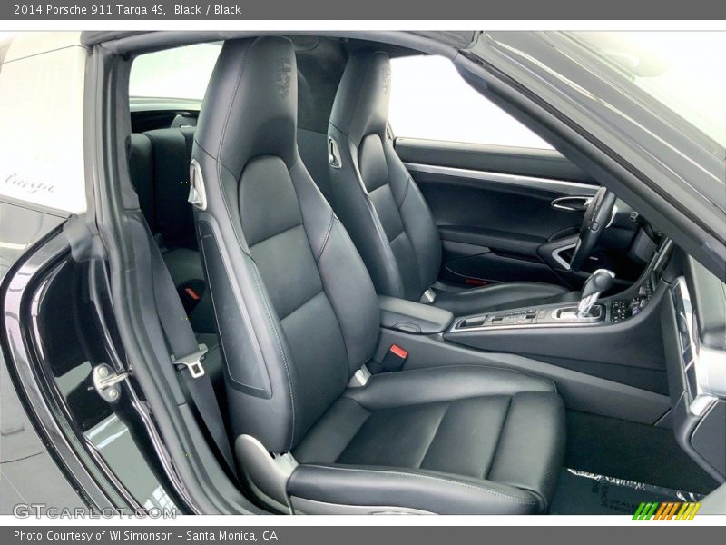  2014 911 Targa 4S Black Interior