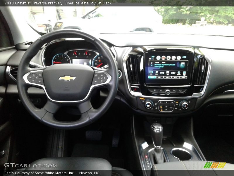 Dashboard of 2018 Traverse Premier