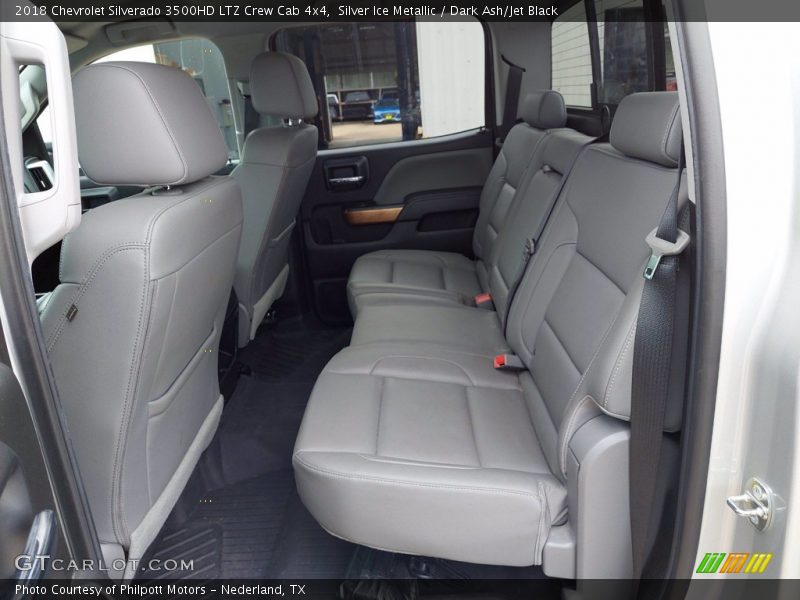 Rear Seat of 2018 Silverado 3500HD LTZ Crew Cab 4x4