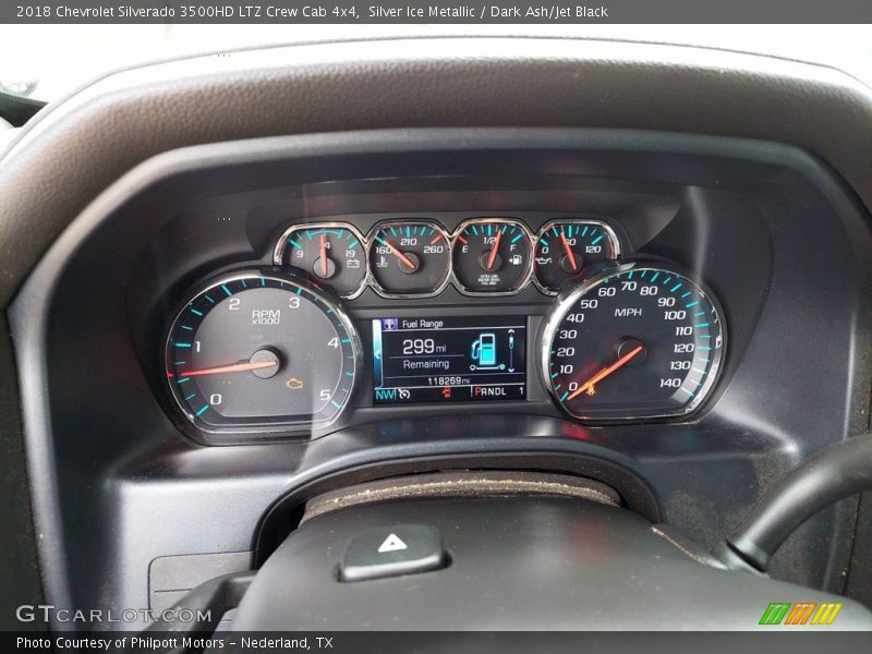  2018 Silverado 3500HD LTZ Crew Cab 4x4 LTZ Crew Cab 4x4 Gauges