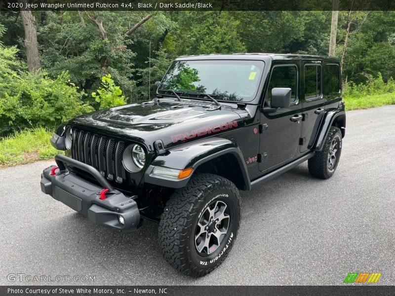 Front 3/4 View of 2020 Wrangler Unlimited Rubicon 4x4