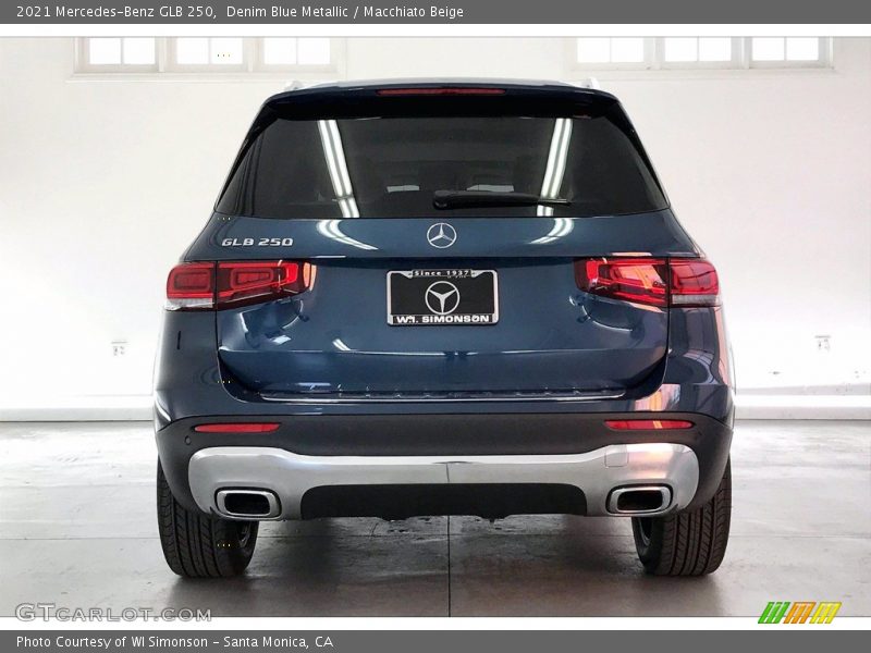 Denim Blue Metallic / Macchiato Beige 2021 Mercedes-Benz GLB 250