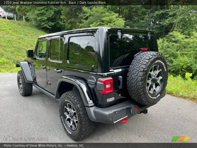 Black / Dark Saddle/Black 2020 Jeep Wrangler Unlimited Rubicon 4x4