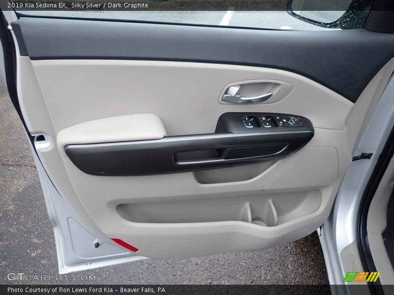 Silky Silver / Dark Graphite 2019 Kia Sedona EX