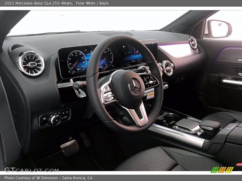 Polar White / Black 2021 Mercedes-Benz GLA 250 4Matic