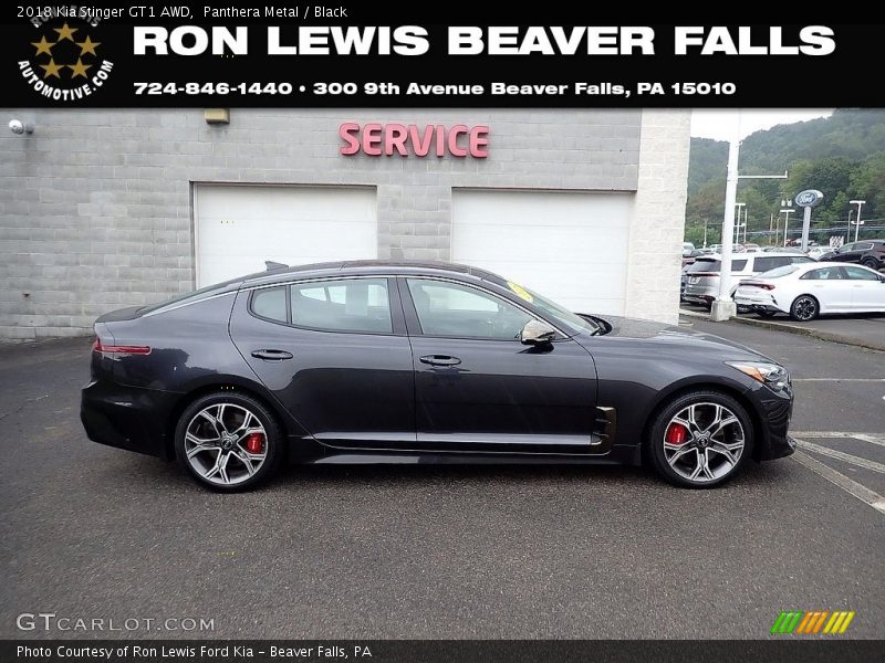 Panthera Metal / Black 2018 Kia Stinger GT1 AWD
