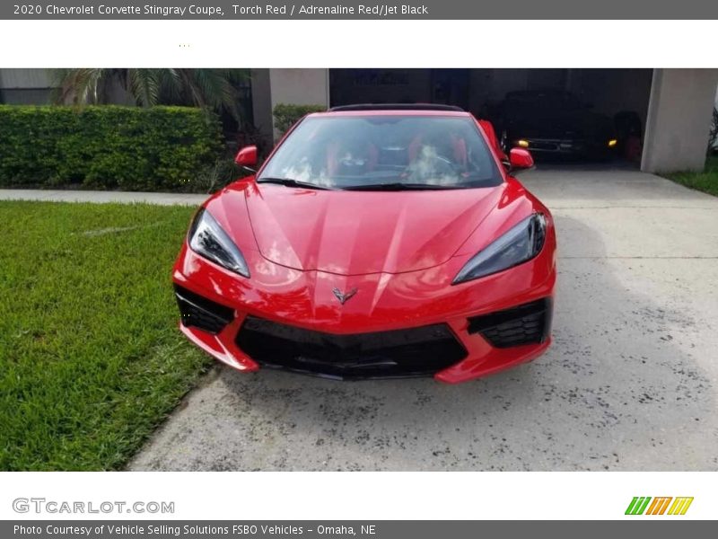 Torch Red / Adrenaline Red/Jet Black 2020 Chevrolet Corvette Stingray Coupe
