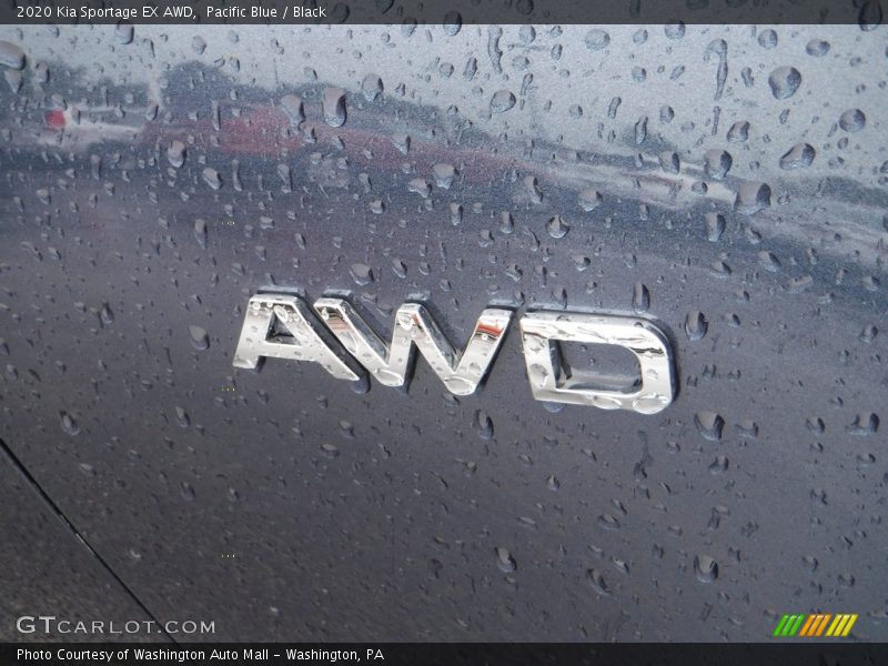 Pacific Blue / Black 2020 Kia Sportage EX AWD