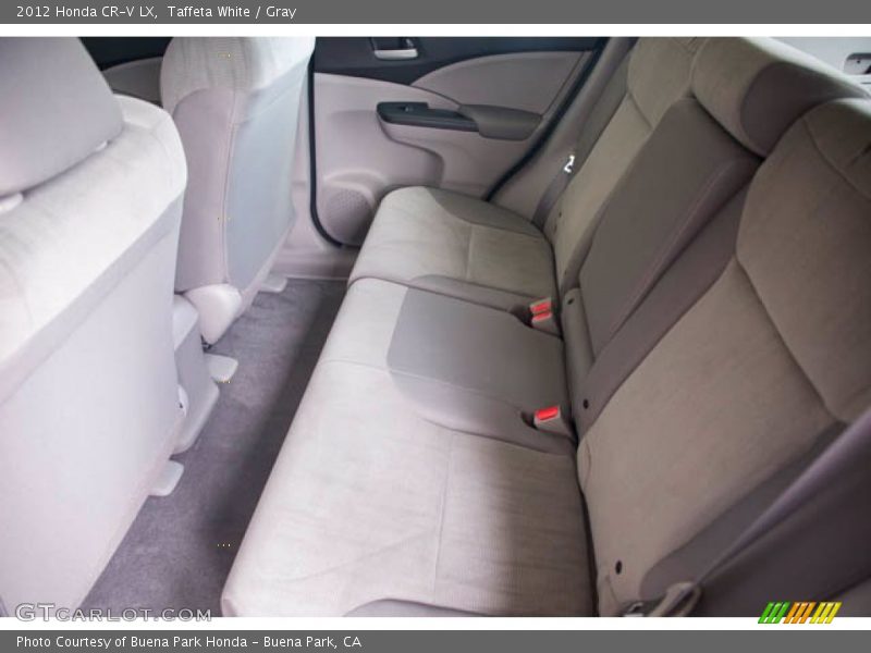 Taffeta White / Gray 2012 Honda CR-V LX