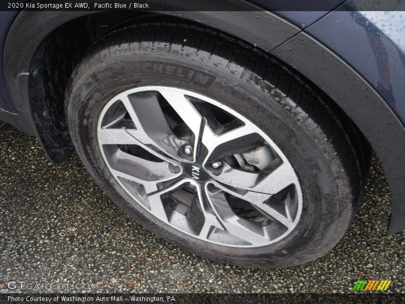 Pacific Blue / Black 2020 Kia Sportage EX AWD